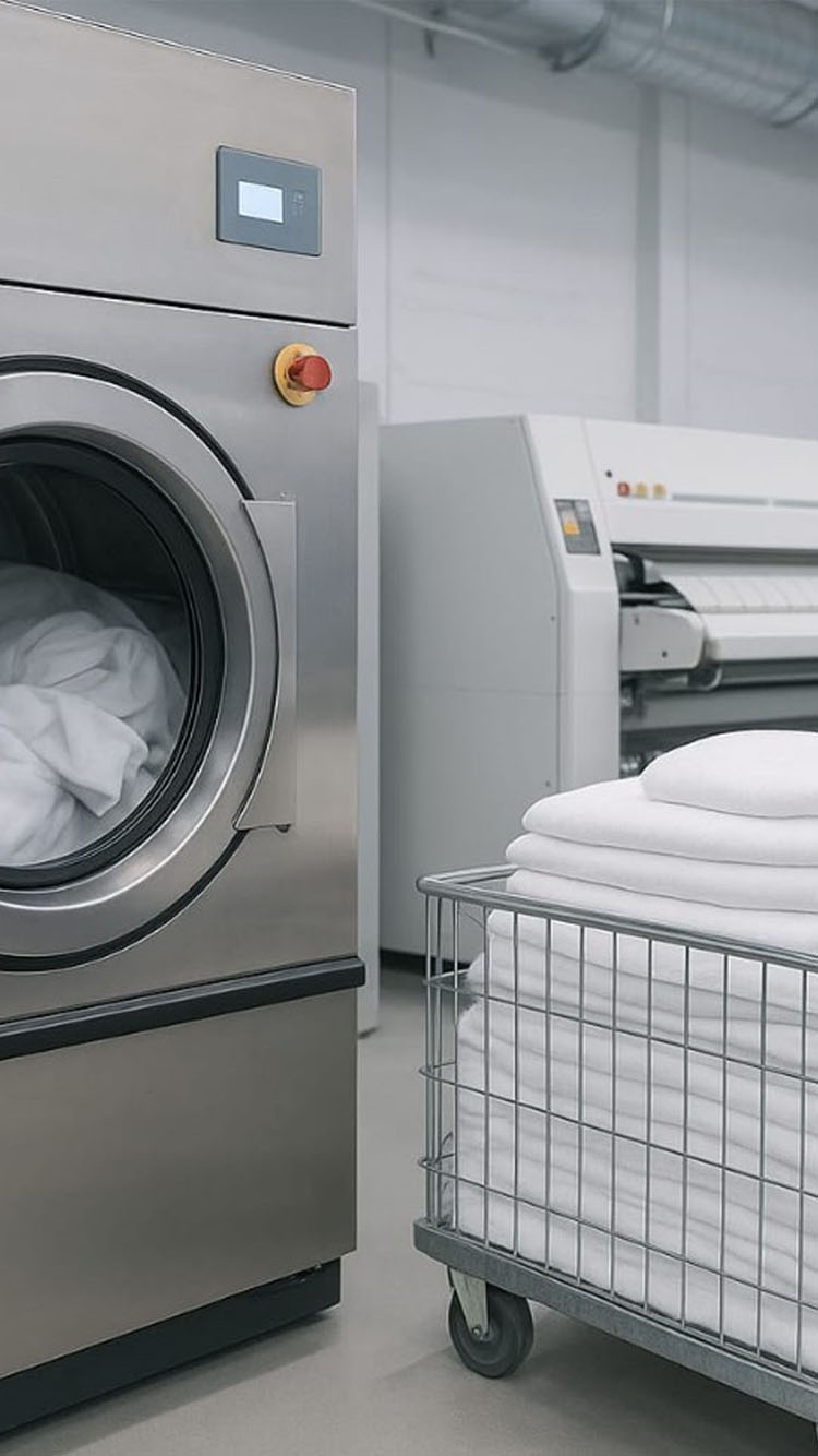 Equipos de lavandería industrial de alto rendimiento